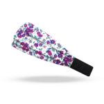 tiny cosmos flowers pink white kids headband 3